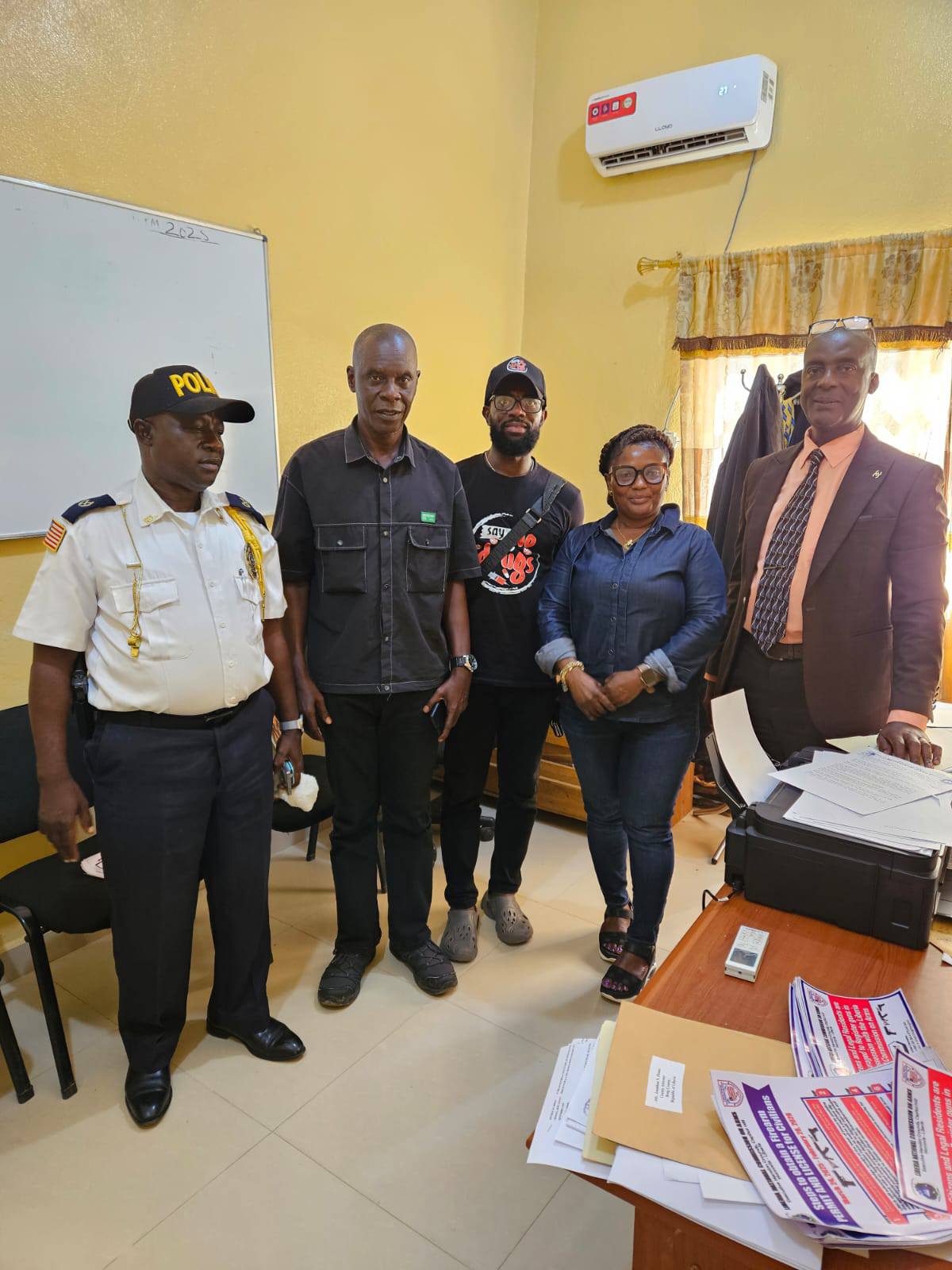 Liberia National Commission on Arms (LiNCA) Executive Mansion Grounds, Capitol     Hill Monrovia, Liberia