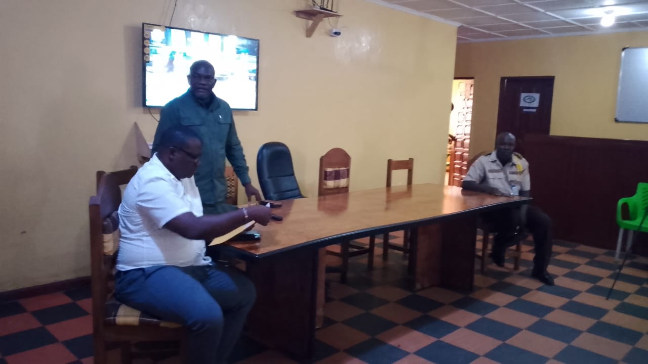 Awareness in Bomi County on Civilian Arms Registration Exercise