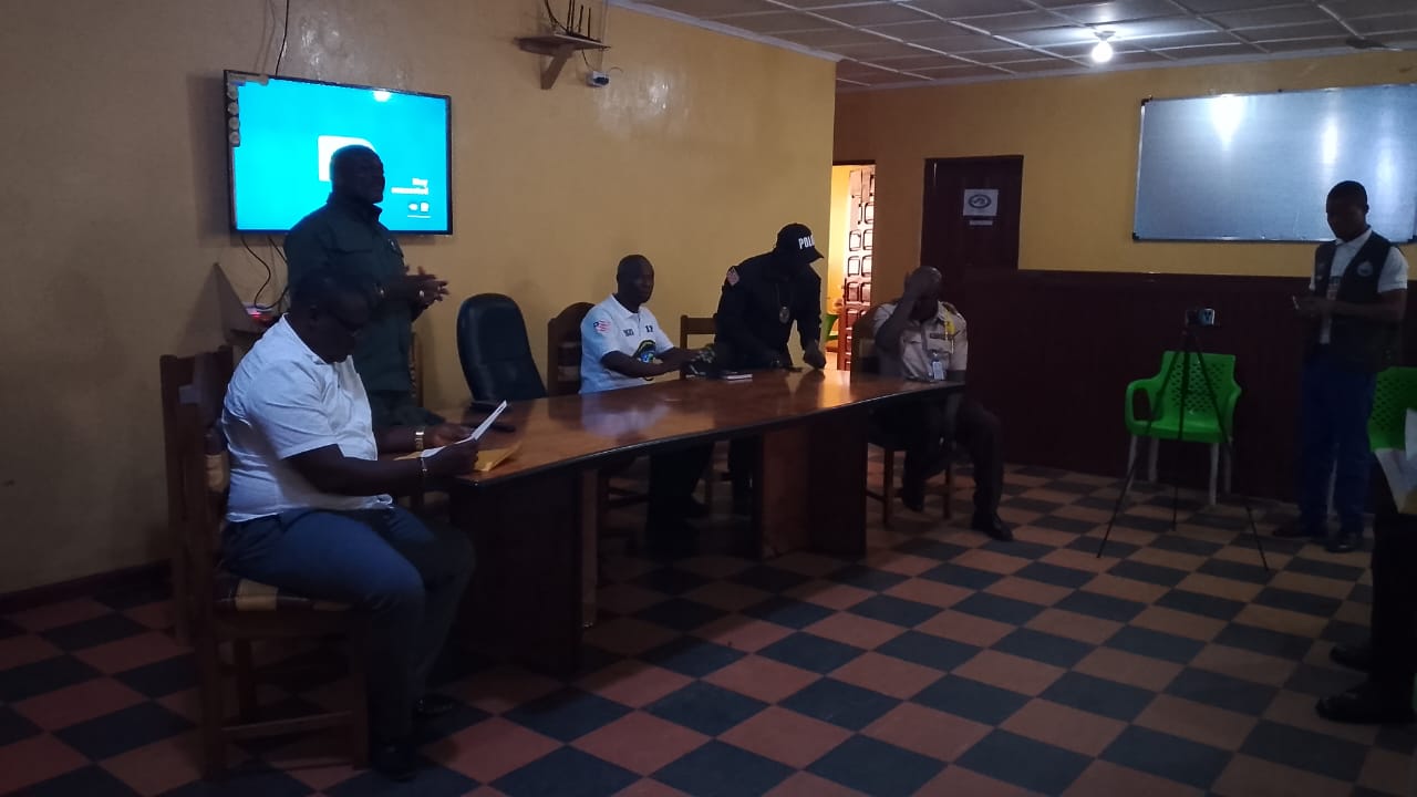 Awareness in Bomi County on Civilian Arms Registration Exercise