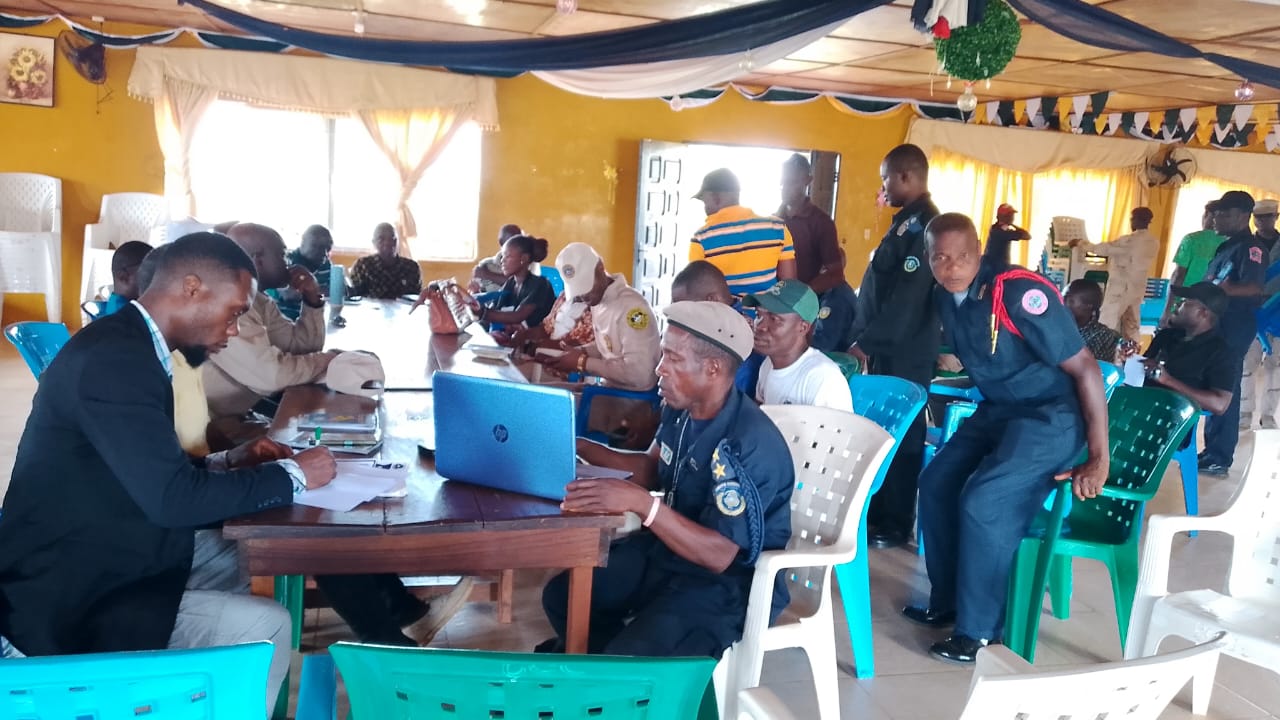 Awareness in Gbarpolu County on Civilian Arms Registration Exercise