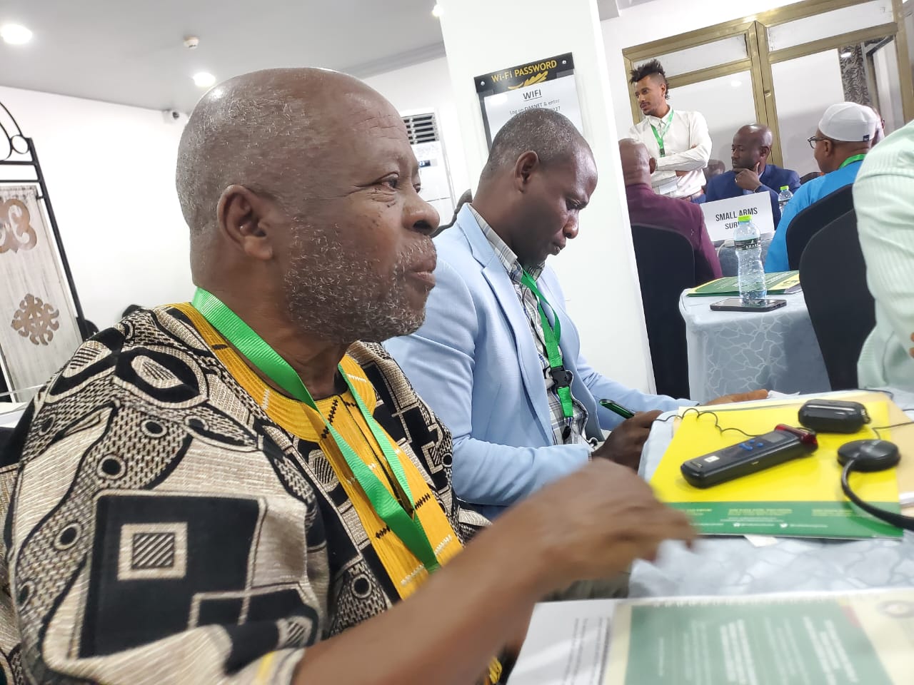 Chairman Fromayan Joins ECOWAS member States for NATCOMs 2025 coordination Meeting in Accra, Ghana.