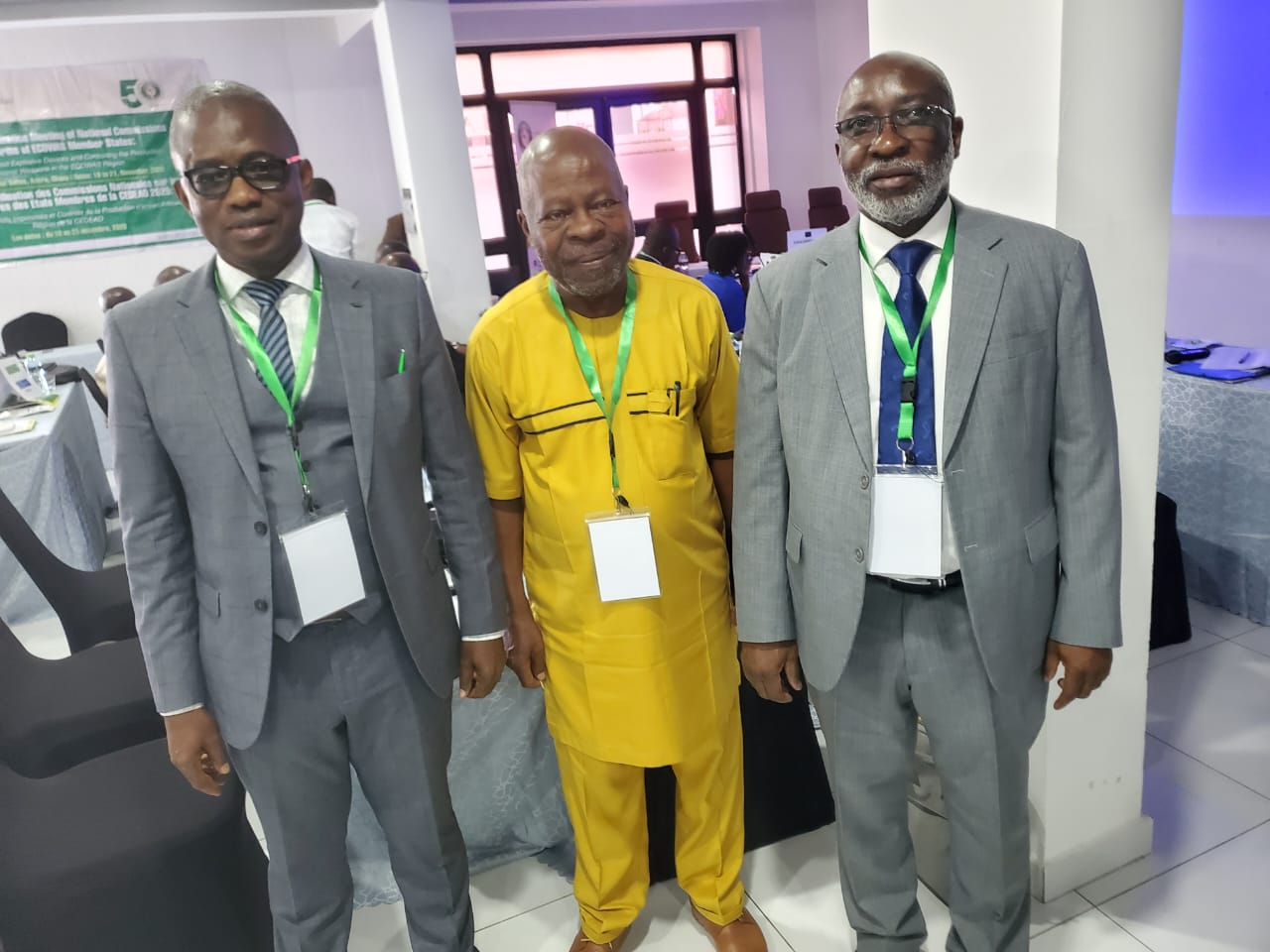 Chairman Fromayan Joins ECOWAS member States for NATCOMs 2025 coordination Meeting in Accra, Ghana.