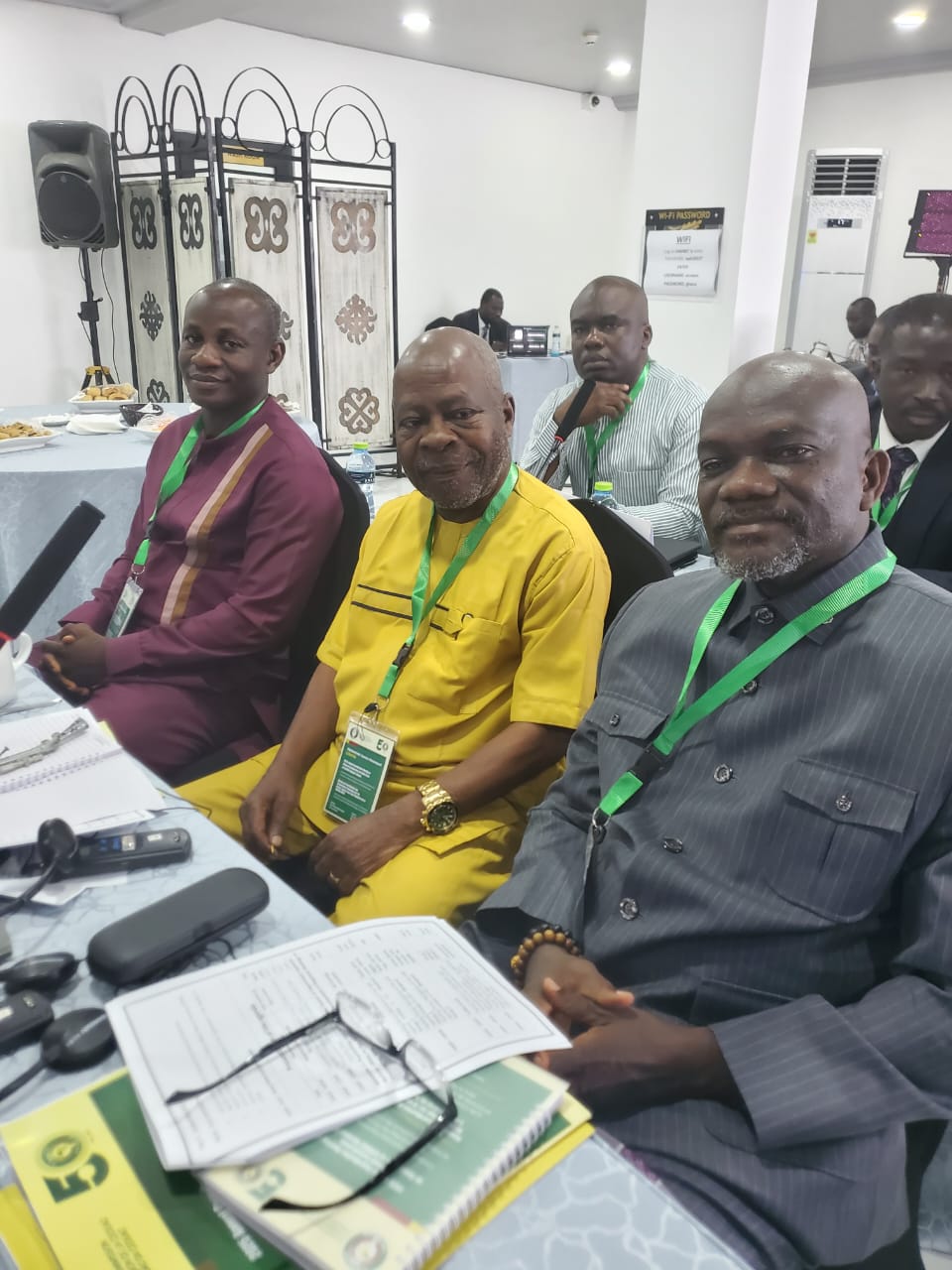 Chairman Fromayan Joins ECOWAS member States for NATCOMs 2025 coordination Meeting in Accra, Ghana.