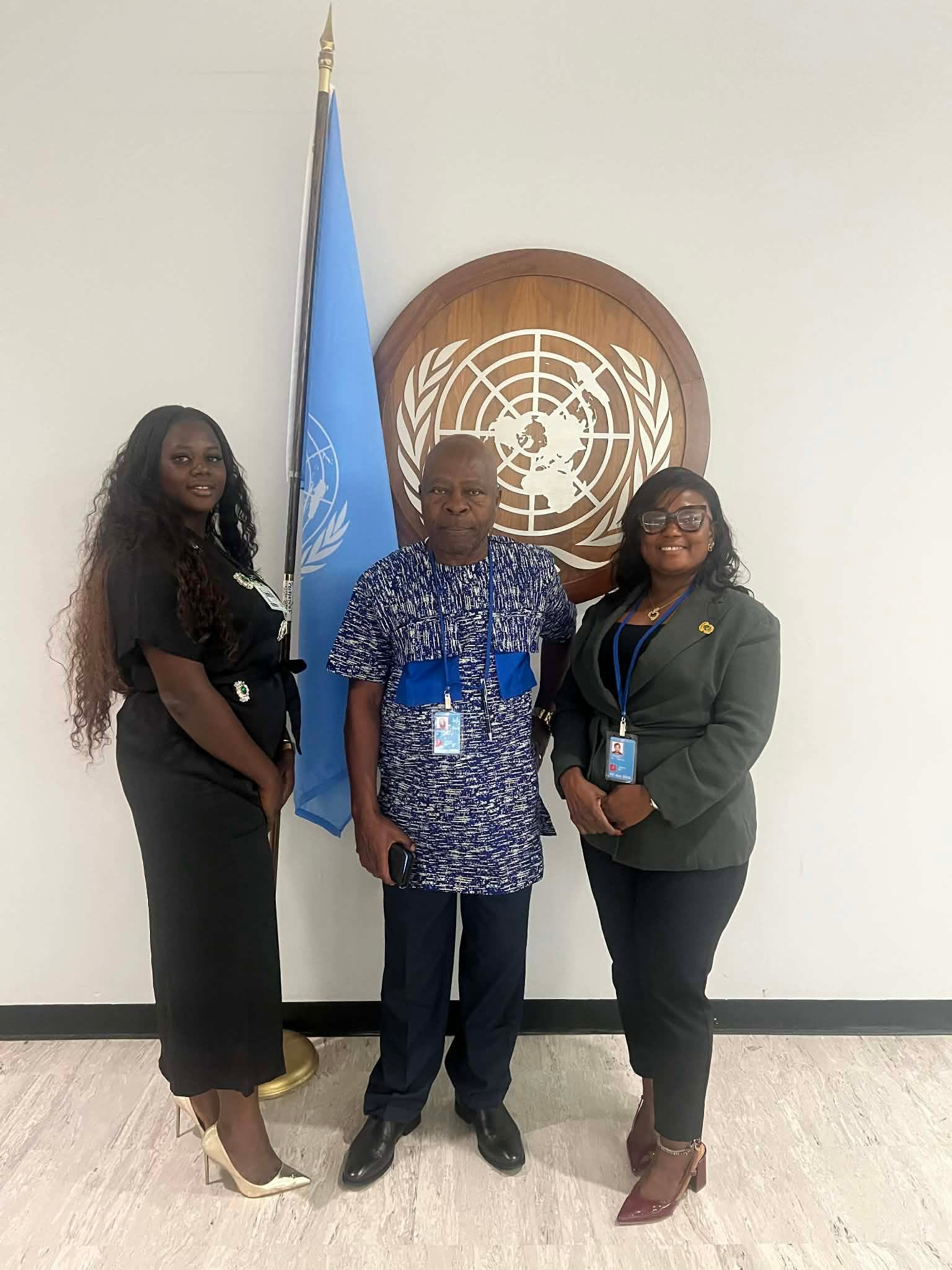 Liberia Delegate headed by Chairman, James M. Fromayan